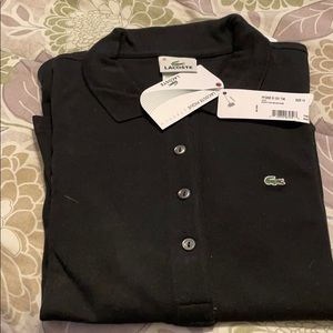 NWT WOMENS LONG SLEEVE LACOSTE POLO